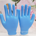 Wholesale Blue Disposable Nitrile Gloves